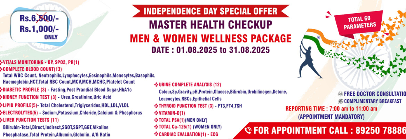 master health check up